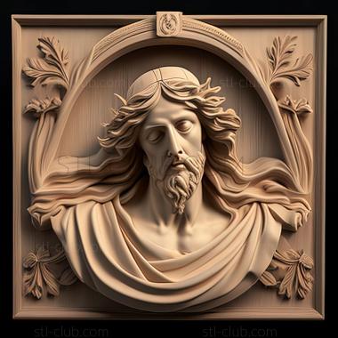 3D model st jesus (STL)